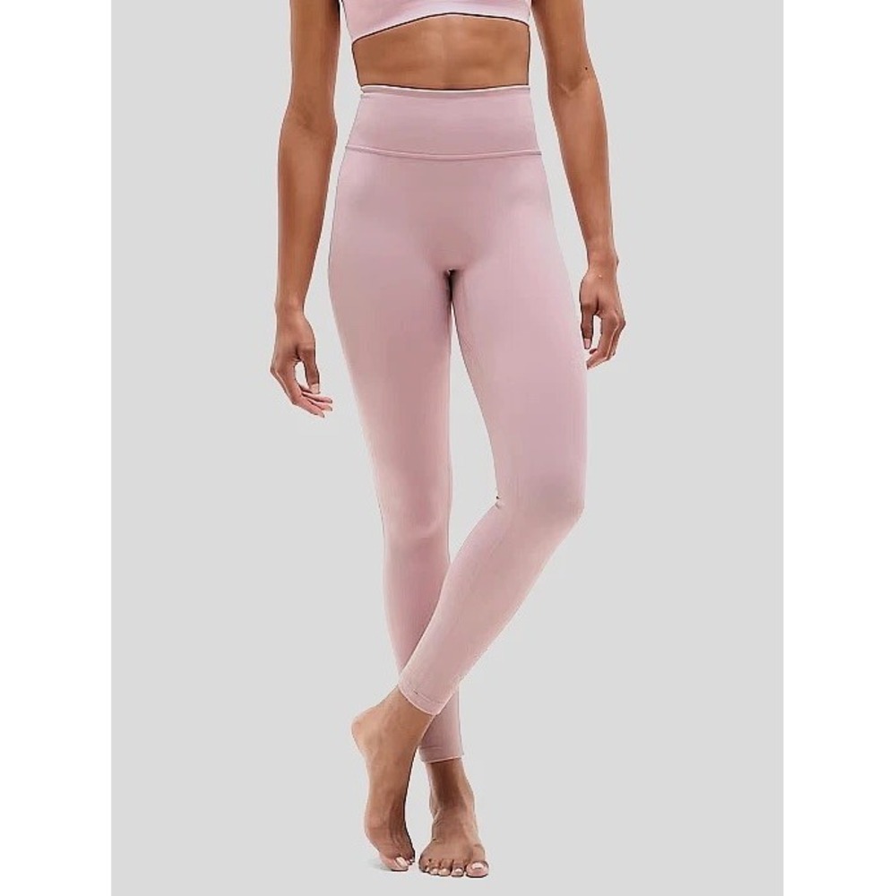 Athleta Intuition Ultra High Rise Cotton Legging Pink Size XL NWT Activewear